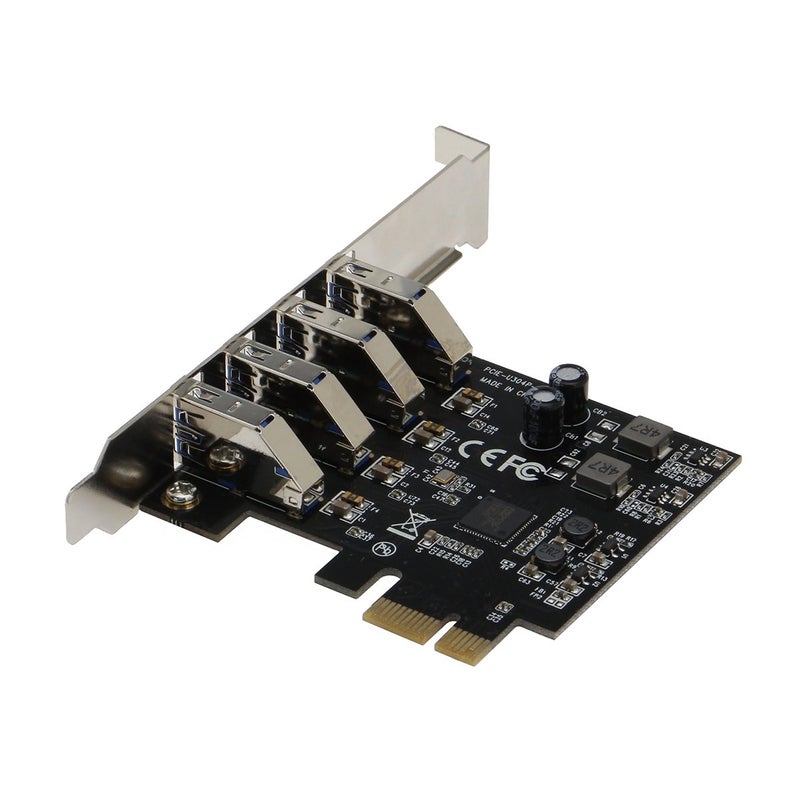 Sedna - PCI Express USB 3.1 Gen I (5Gbps) 4 Port Adapter with Low Profile Bracket - Supports Windows, Linux and Mac Pro (2008 to 2012 Late Version), no Need Power Connector - Image 2